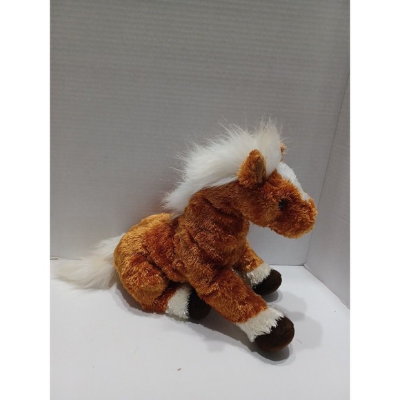 Ty Beanie Buddies Plush Horse Trotter Stuffed Animal 2001 Toy Brown 14” - Picture 15 of 15